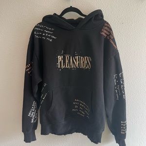 Pleasures sweatshirt and sweatpants set